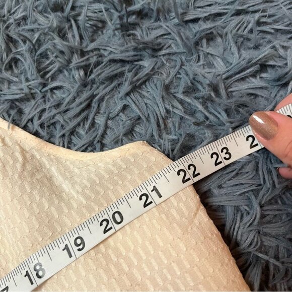 Classiques Entier Cream Silk Top Size XL - Picture 6 of 7